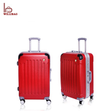 Алюминиевый чемодан багажа случай вагонетки ПК ABS чемодан